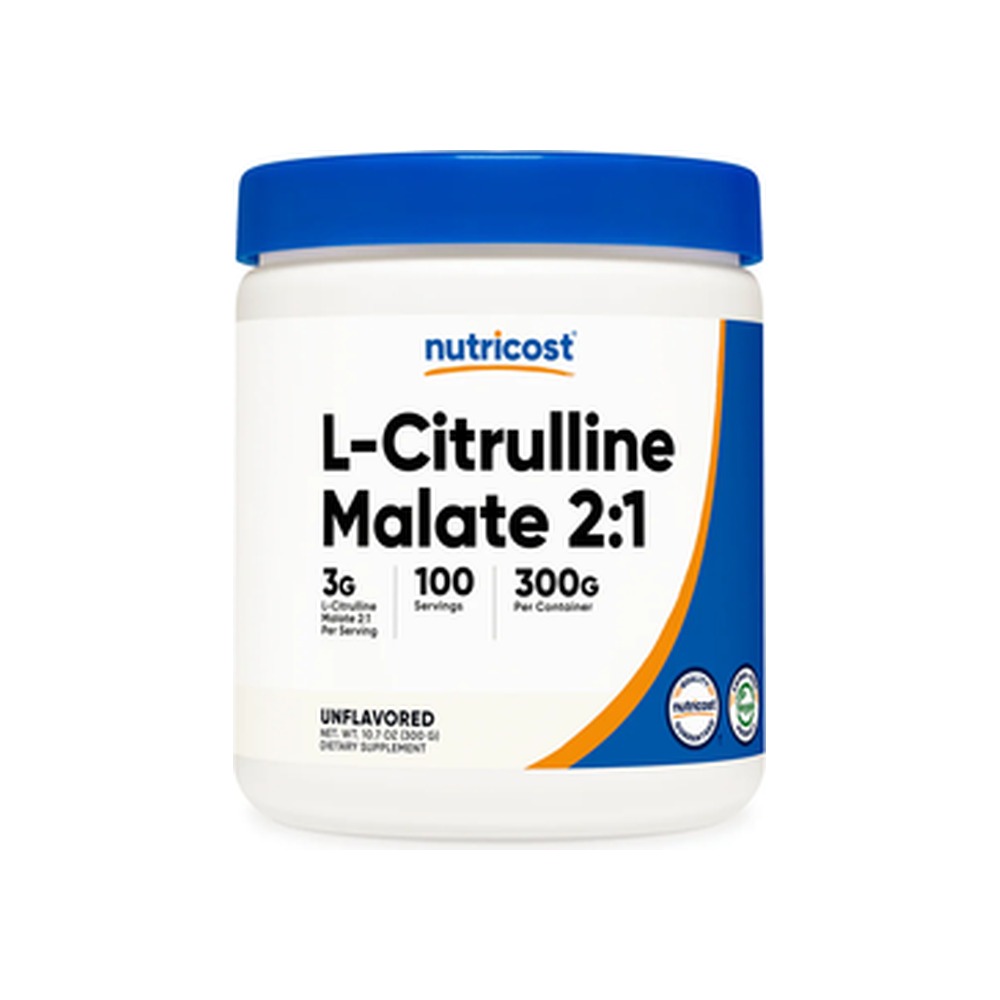 L-Citrulina Malate 300g Nutricost